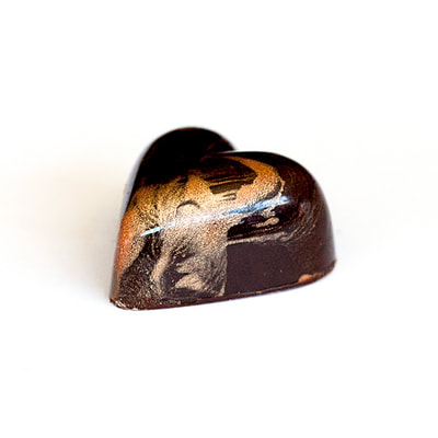 passionfruit and mint artisan chocolate